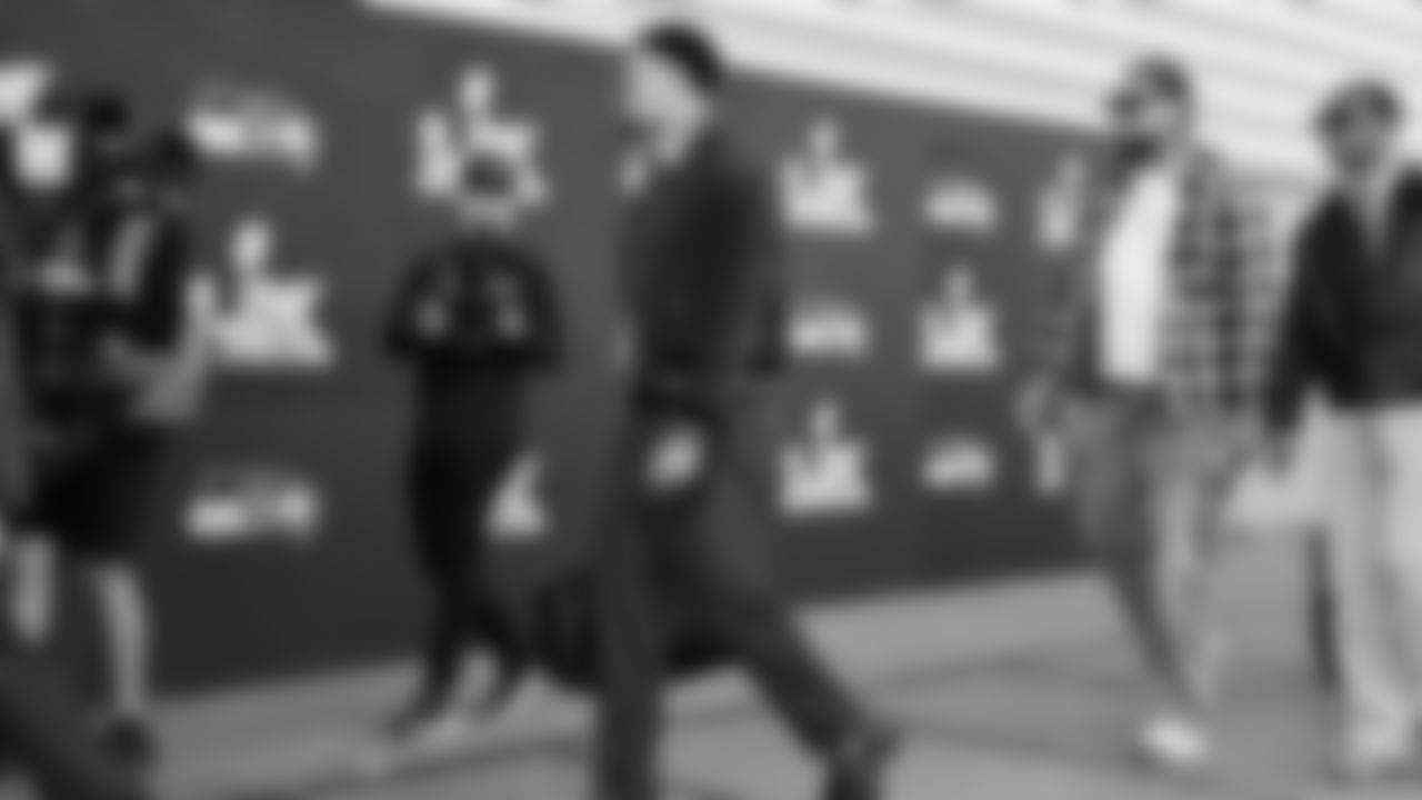 Seahawks wide receiver Jaxon Smith-Njigba (11) arrived at Levi's Stadium for the Super Bowl LX matchup vs. the New England Patriots on Sunday, February 8, 2026.