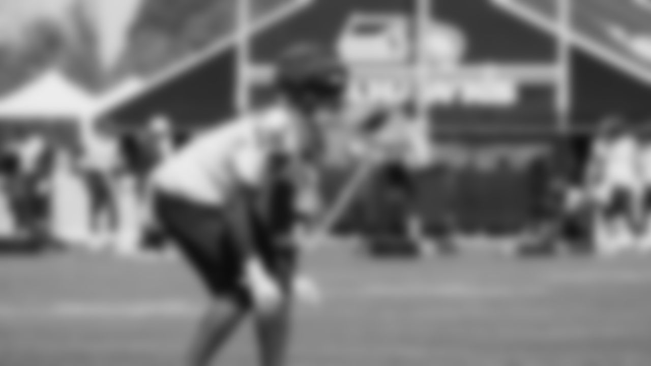Seahawks safety Nick Emmanwori (3) practiced on day two of training camp on July 24, 2025 at the Virginia Mason Athletic Center.