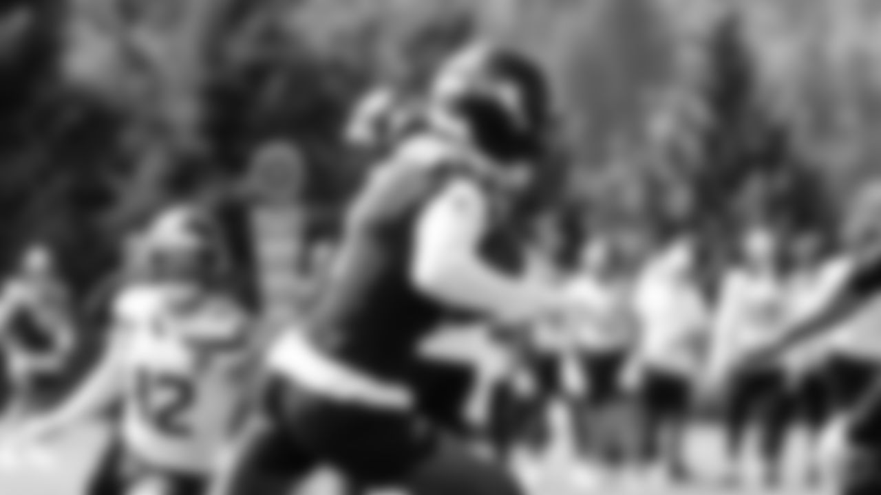 Seahawks wide receiver Marquez Valdes-Scantling (1) practiced on day four of training camp on July 26, 2025 at the Virginia Mason Athletic Center.