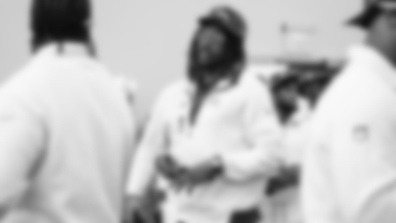 Go behind the scenes as the Seattle Seahawks take part in 'Super Bowl LX Opening Night' on Monday, February 2.