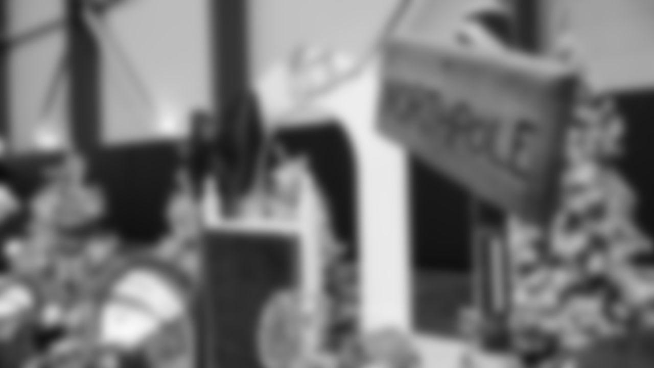 Seahawks Legends hosted a holiday event at the Virginia Mason Athletic Center on December 10, 2025.