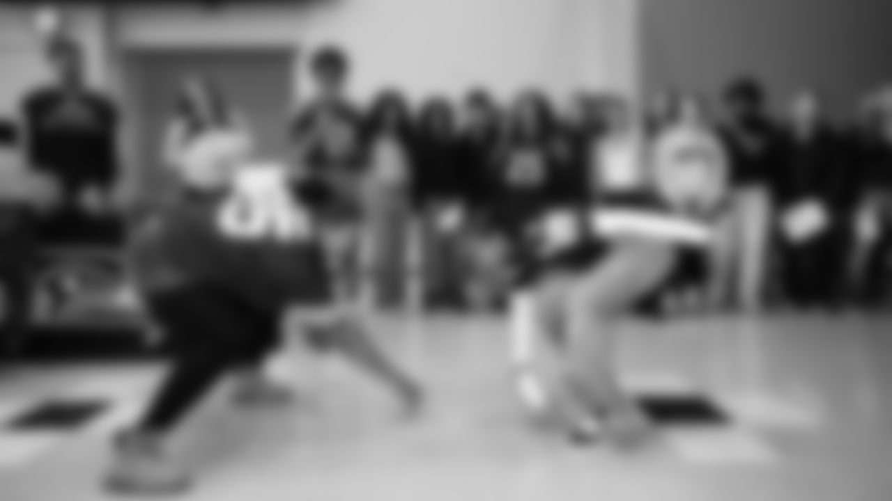 The Seahawks and PCL Construction awarded Franklin High School with a girls flag grant to help implement their first-ever high school girls flag football team.