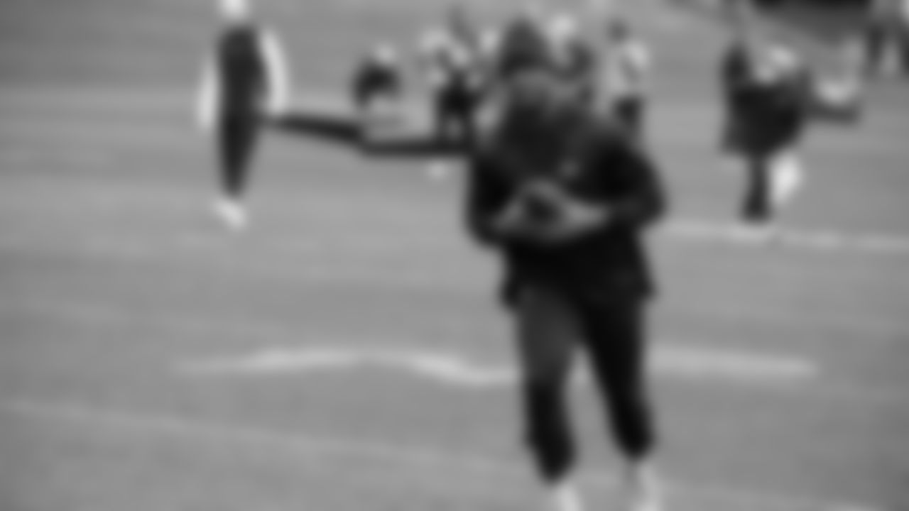 Seahawks running back Kenneth Walker III (9) participated in a workout on May 14, 2025 at the Virginia Mason Athletic Center.