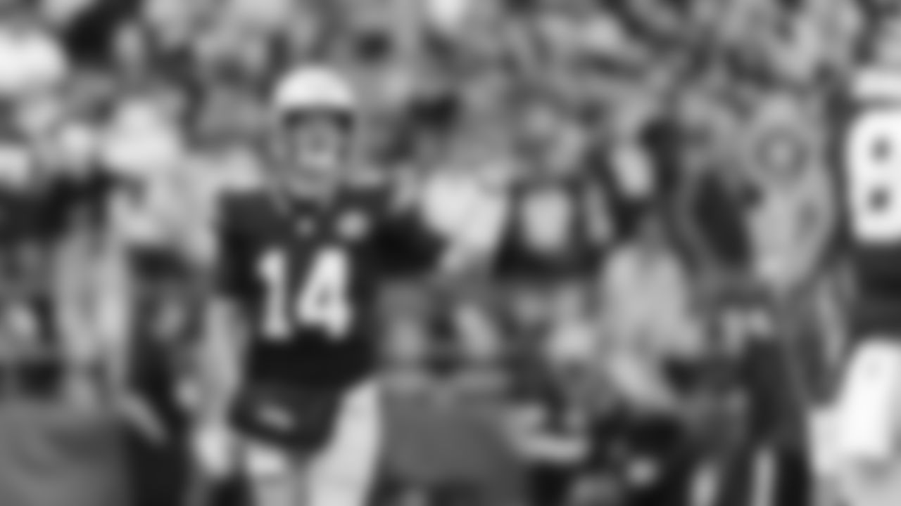 Seahawks quarterback Sam Darnold (14) vs. the Tampa Bay Buccaneers in Week 5.