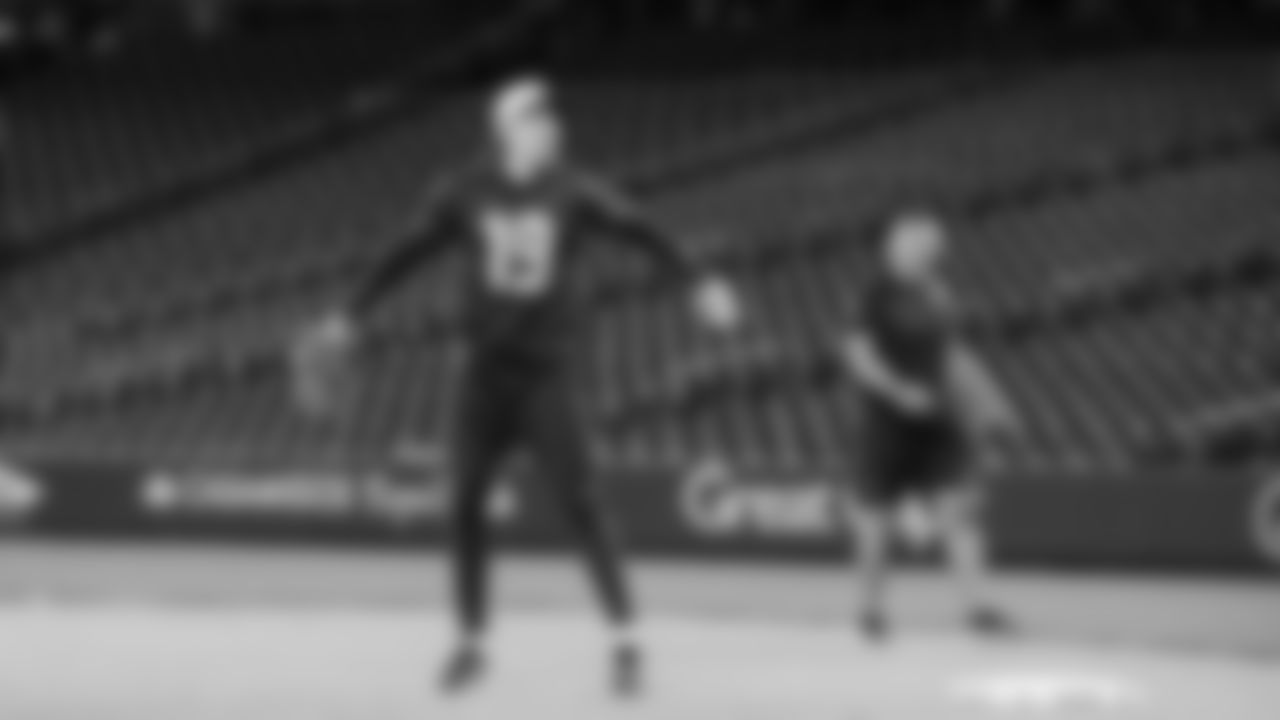 Seahawks wide receiver Jake Bobo (19) visited T-Mobile Park on May 19, 2025