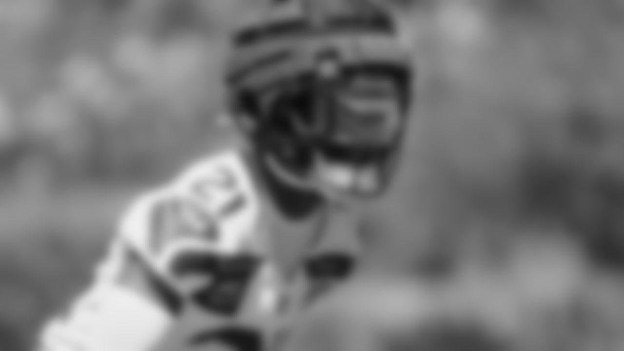 Seahawks cornerback Devon Witherspoon (21) practiced on day two of training camp on July 24, 2025 at the Virginia Mason Athletic Center.