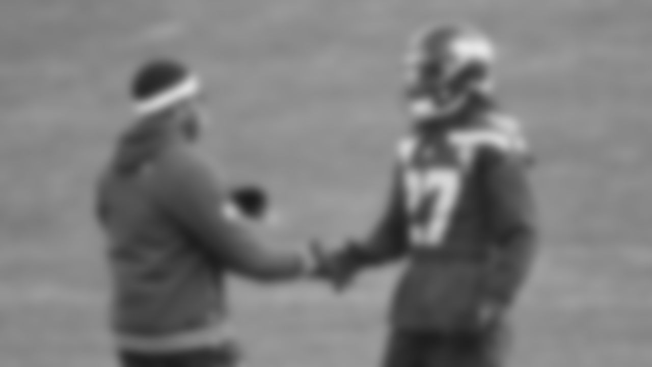 Seahawks cornerback Riq Woolen (27) practiced on Wednesday, December 24, 2025 at the Virginia Mason Athletic Center.