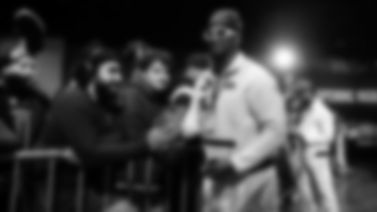 The Seattle Seahawks took part in 'Super Bowl Opening Night' on Monday, February 2 to kickoff Super Bowl LX week in the Bay Area.