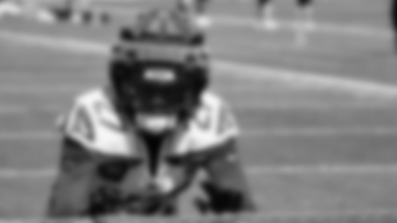 Seahawks cornerback Riq Woolen practiced on August 12, 2025 at the Virginia Mason Athletic Center.