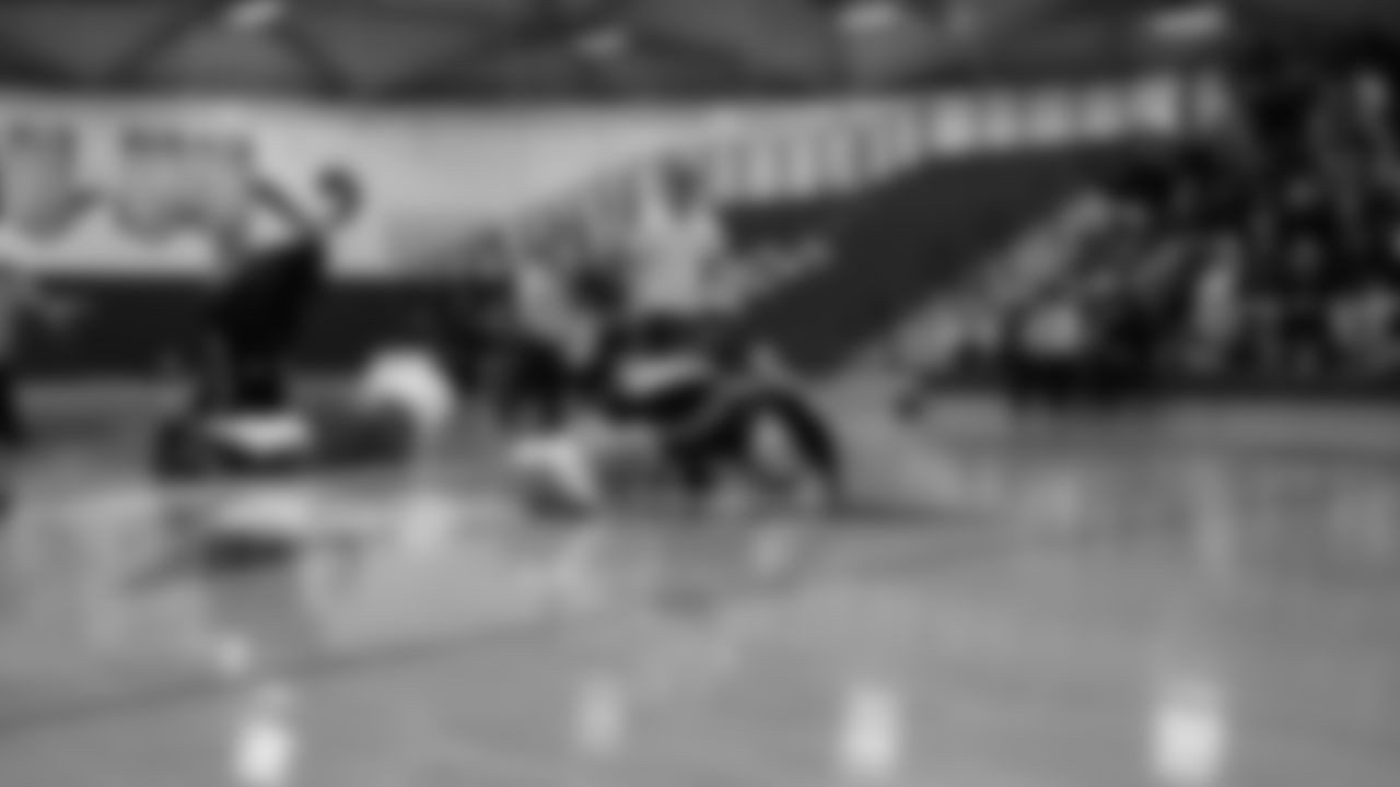 The Seahawks, Safeway, Delta Air Lines, Coca-Cola, and Head & Shoulders surprised Washington High School with a grant to support their girls flag football program on Tuesday, November 25, 2025.