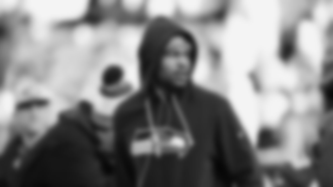 Seahawks safety Nick Emmanwori (3) warms up at Lumen Field for the NFC Championship game vs. the Los Angeles Rams on Sunday, January 25, 2026.