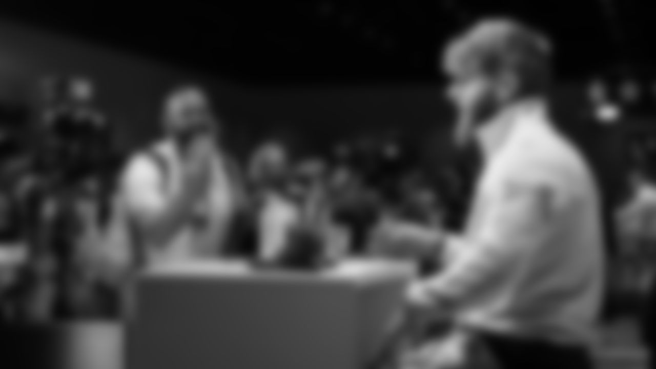 The Seattle Seahawks took part in 'Super Bowl Opening Night' on Monday, February 2 to kickoff Super Bowl LX week in the Bay Area.