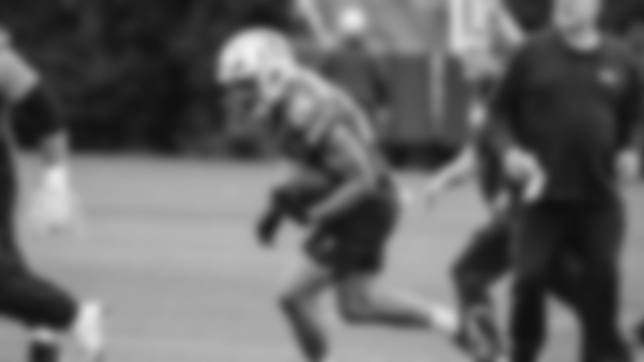 Seahawks running back Zach Charbonnet (26) practiced on Thursday, October 30, 2025 at the Virginia Mason Athletic Center.