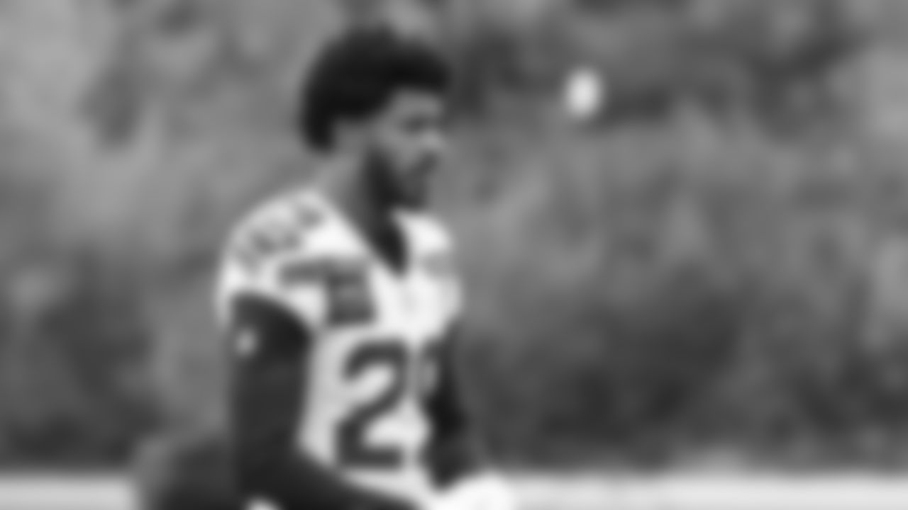 Seahawks cornerback Josh Jobe (29) practiced on Thursday, October 30, 2025 at the Virginia Mason Athletic Center.