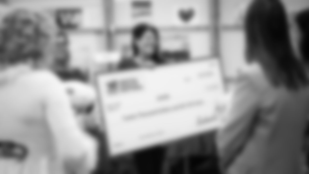 The Seahawks surprised SafeFutures Youth Center and DAWN with $12K grants to create teen wellness spaces on Friday, December 12, 2025 as the concluding Impacting 50 Communities initiative.