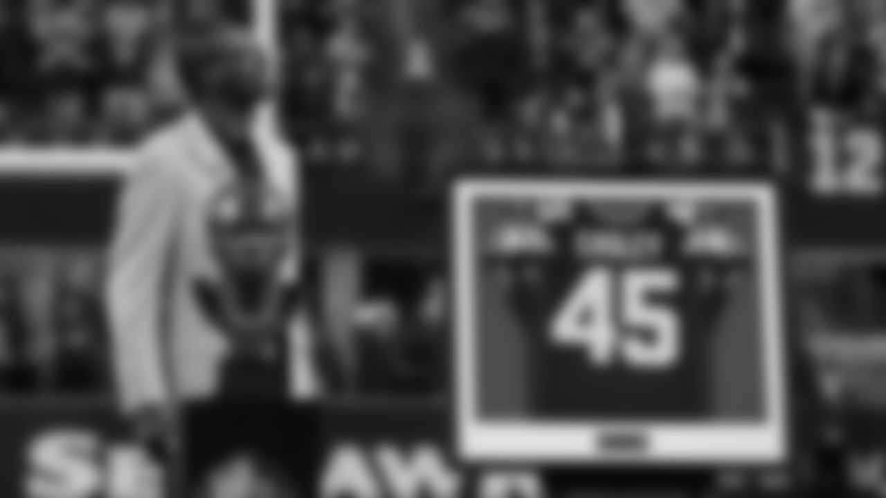 The Seahawks drafted safety Kenny Easley in the 1st round on the 1981 NFL Draft and he went on to play seven seasons in Seattle, making five Pro Bowls and was named an All-Pro three times. He was inducted into the Seahawks Ring of Honor in 2002 and the Pro Football Hall of Fame in 2017.