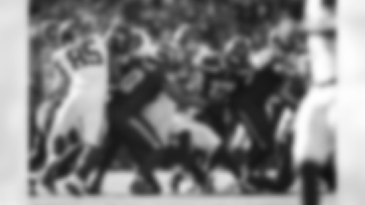 Seahawks players at the Week 5 matchup against the New York Giants at Lumen Field on Sunday, October 6, 2024.