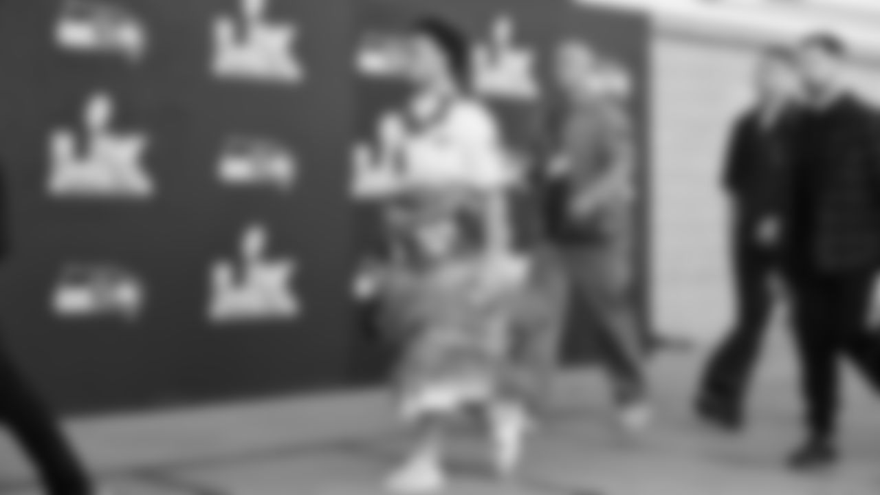 Seahawks running back George Holani (36) arrived at Levi's Stadium for the Super Bowl LX matchup vs. the New England Patriots on Sunday, February 8, 2026.