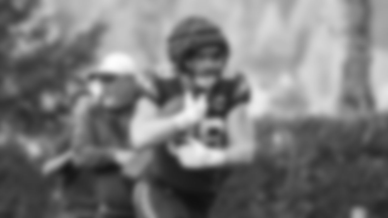 Seahawks tight end Nick Kallerup (89) practiced on Wednesday, October 29, 2025 at the Virginia Mason Athletic Center.