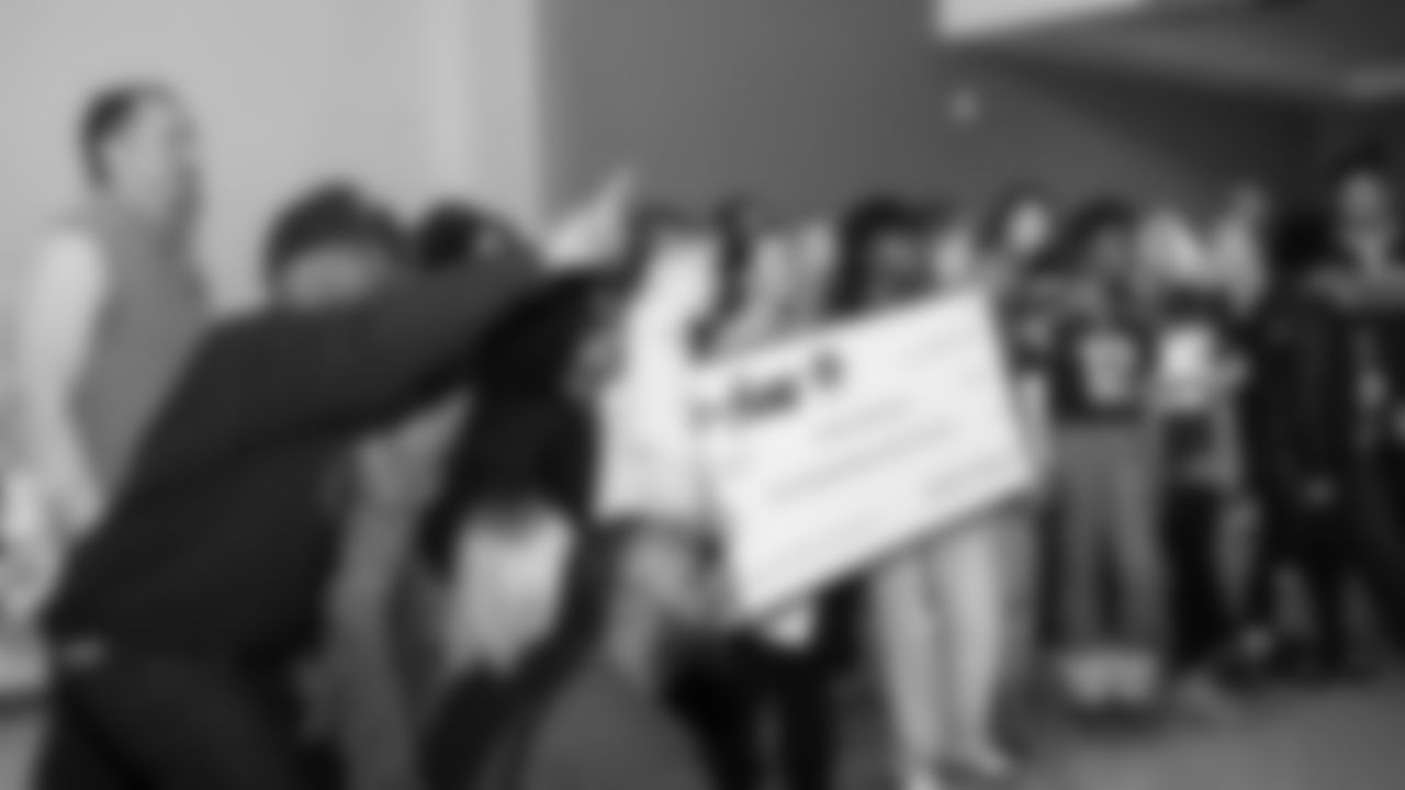 The Seahawks and PCL Construction awarded Franklin High School with a girls flag grant to help implement their first-ever high school girls flag football team.