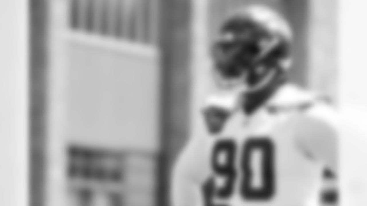 Seahawks defensive tackle Jarran Reed (90) participated in the Seahawks 2025 offseason workout program.