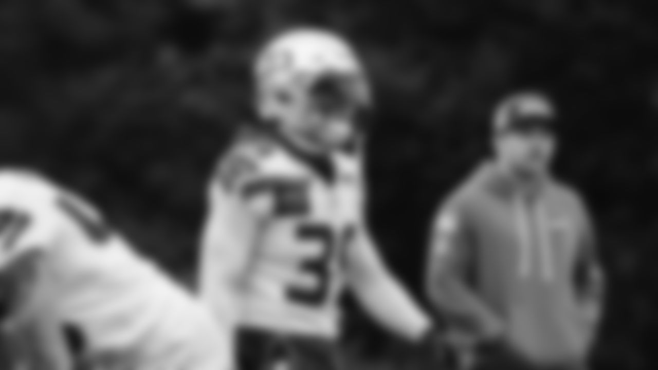 Seahawks safety Ty Okada (39) practiced on Thursday, November 27, 2025 at the Virginia Mason Athletic Center.