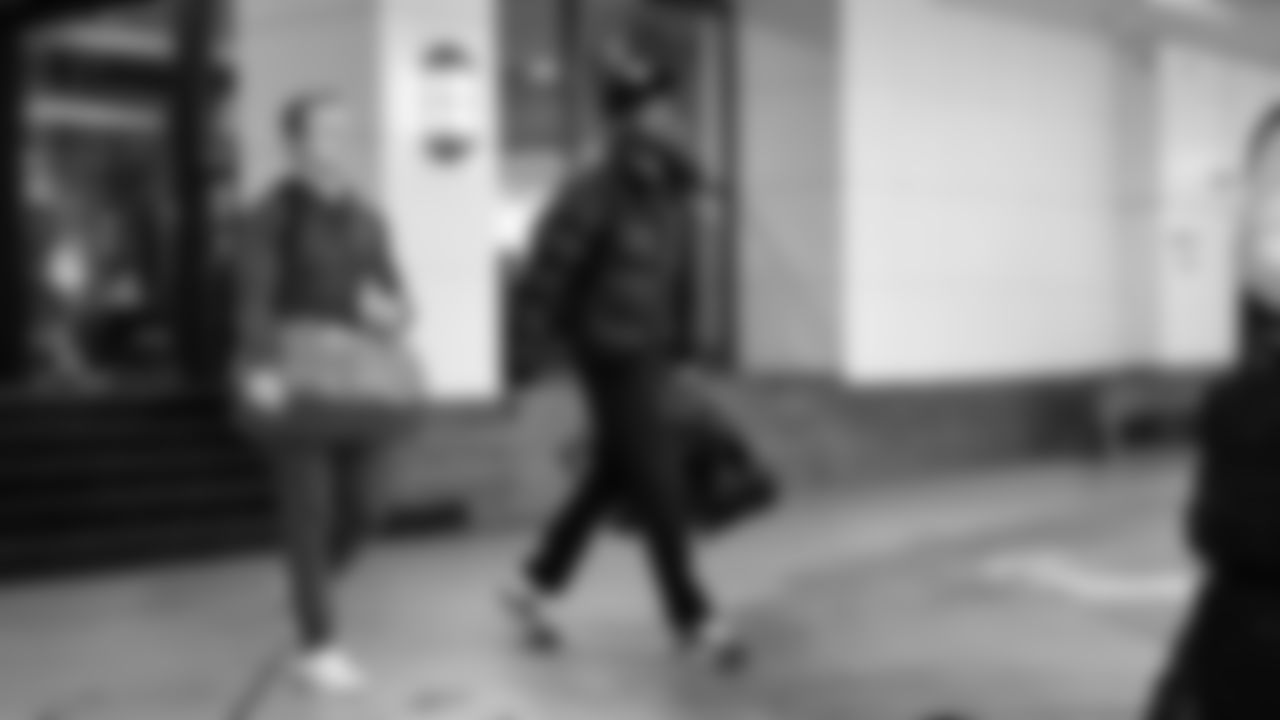 Seahawks safety Nick Emmanwori (3) departed the team hotel for the Week 14 matchup vs. the Atlanta Falcons.