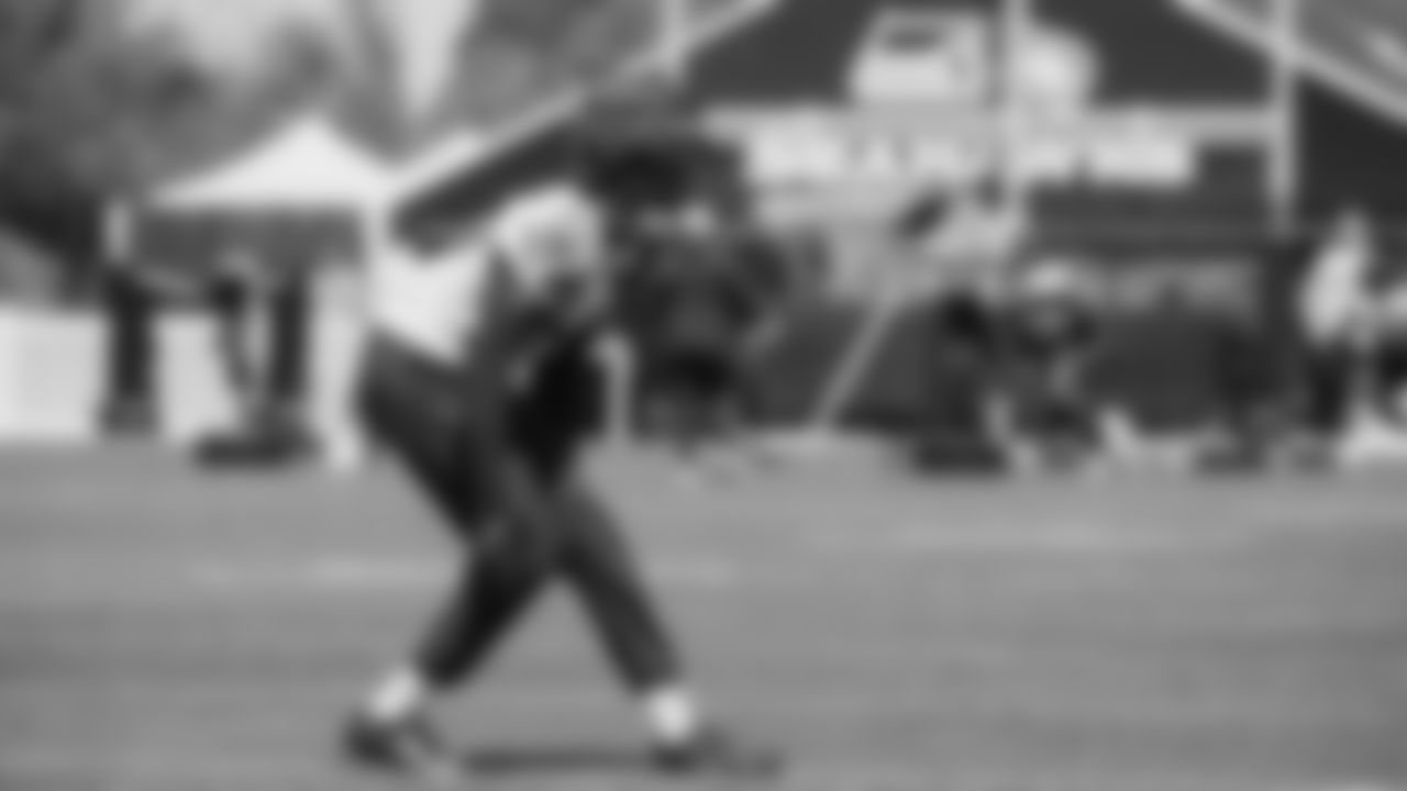 Seahawks cornerback Riq Woolen (27) practiced on day two of training camp on July 24, 2025 at the Virginia Mason Athletic Center.