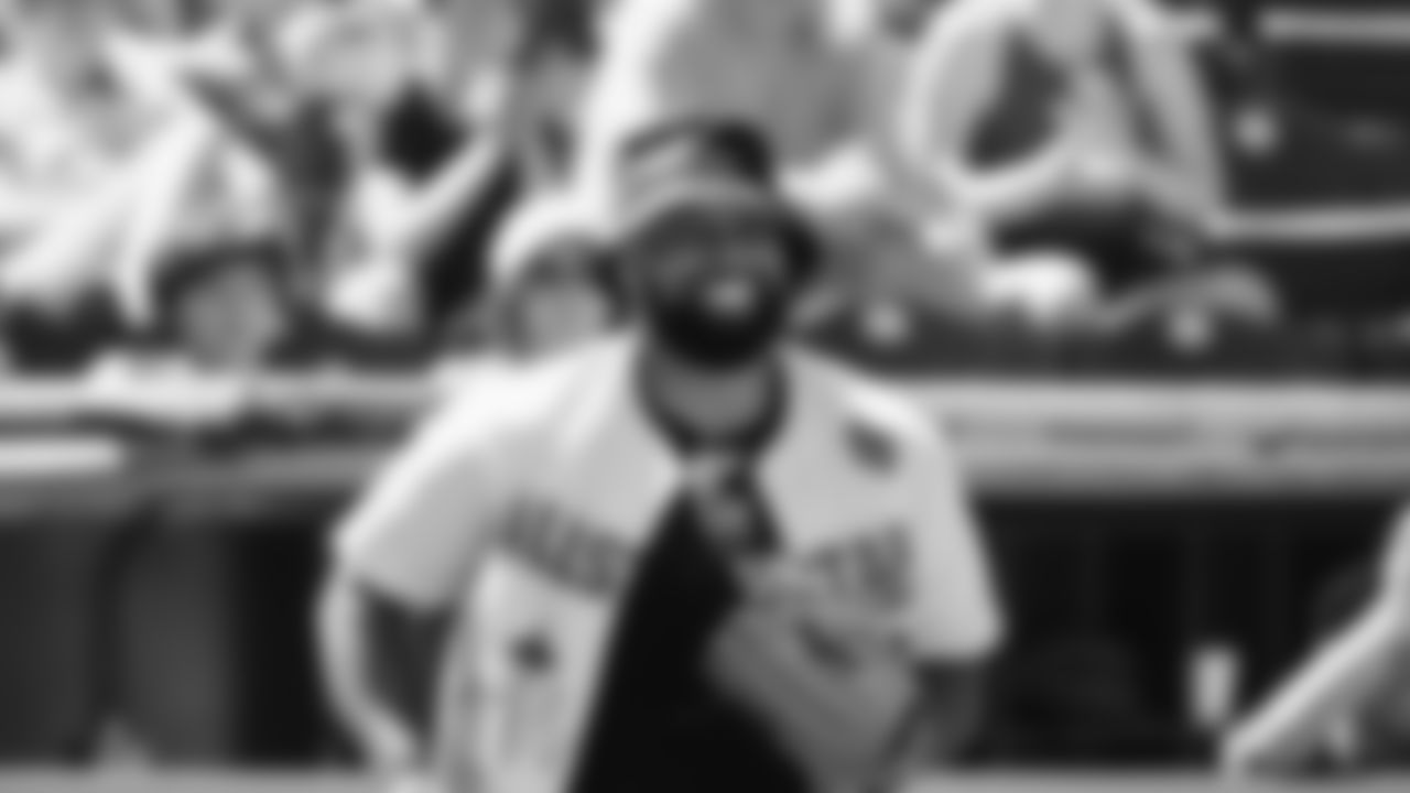 Seahawks wide receiver Jaxon Smith-Njigba hosted the fourth annual Seattle All-Star Classic softball game and home run derby at Cheney Field in Tacoma, Wash. on Saturday, July 12, 2025.