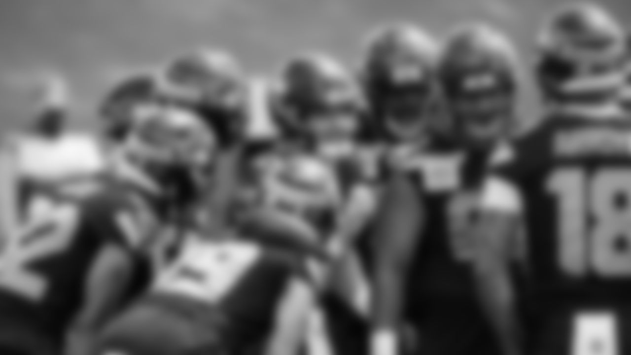 Seahawks quarterback Drew Lock (2) participated in a workout on day five of OTAs on Wednesday, June 4, 2025 at the Virginia Mason Athletic Center.