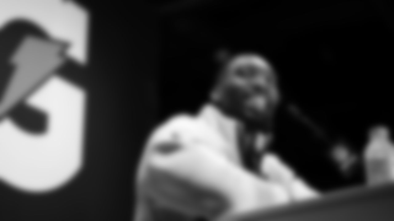 The Seattle Seahawks took part in 'Super Bowl Opening Night' on Monday, February 2 to kickoff Super Bowl LX week in the Bay Area.