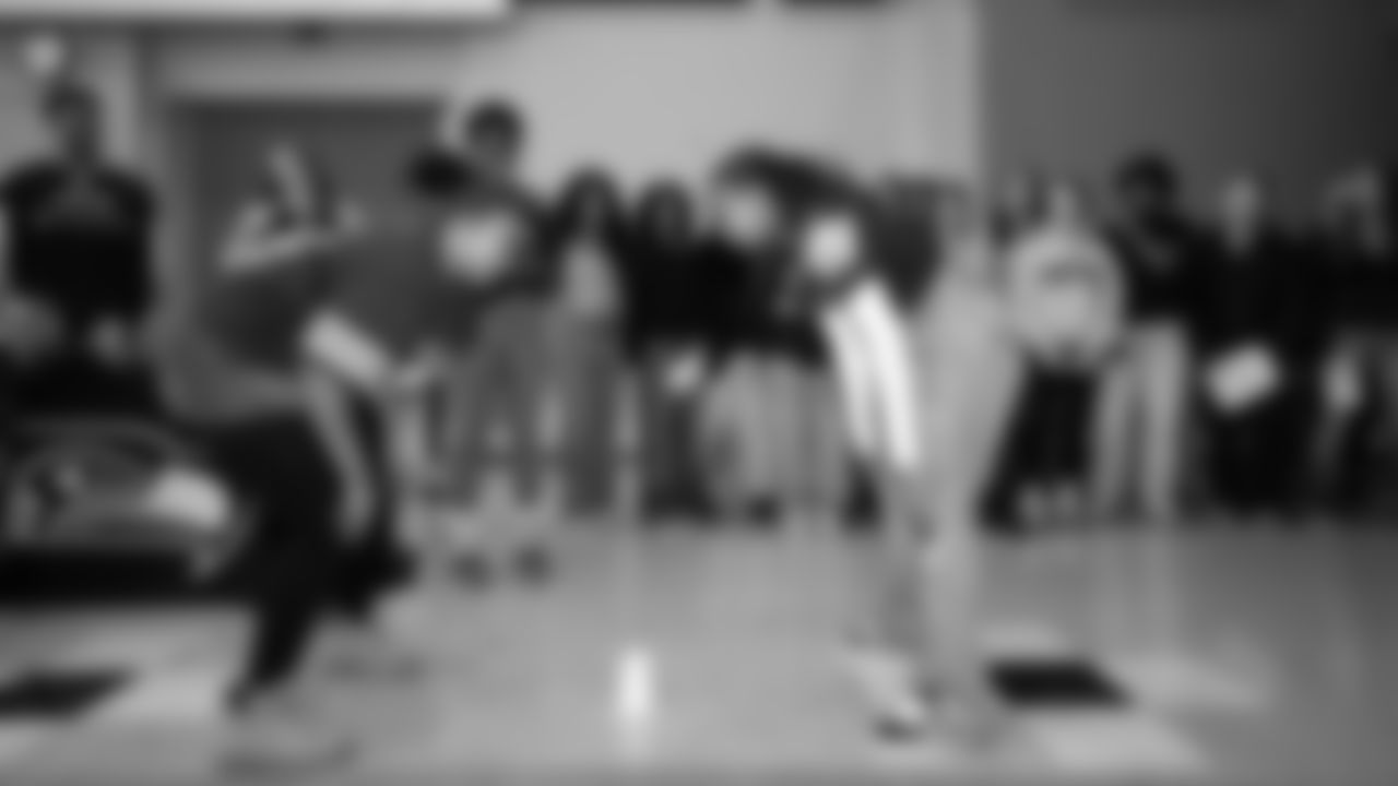 The Seahawks and PCL Construction awarded Franklin High School with a girls flag grant to help implement their first-ever high school girls flag football team.