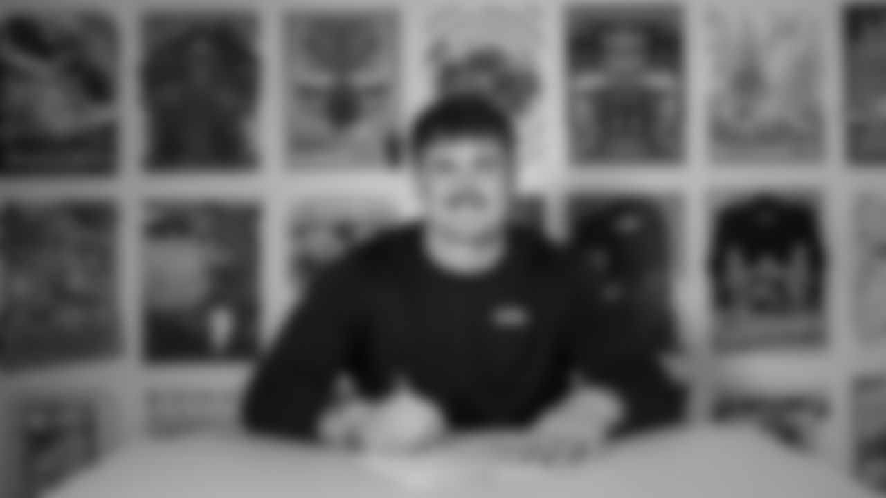 Signed guard Gray Zabel on May 12, 2025.
