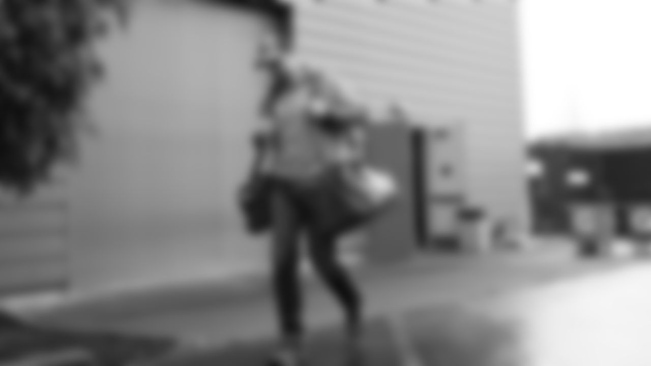 Seahawks offensive coordinator Klint Kubiak departed the Virginia Mason Athletic Center on Sunday, February 1, 2026.