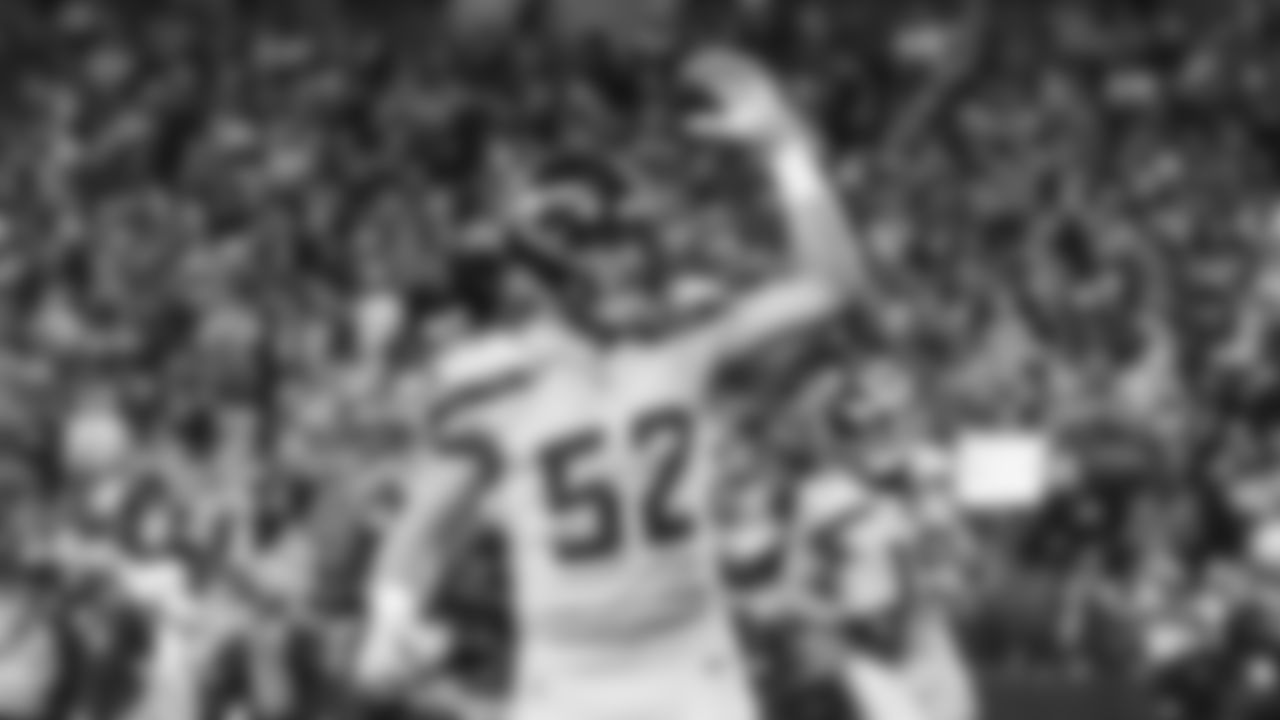 Seahawks linebacker Patrick O'Connell (52)