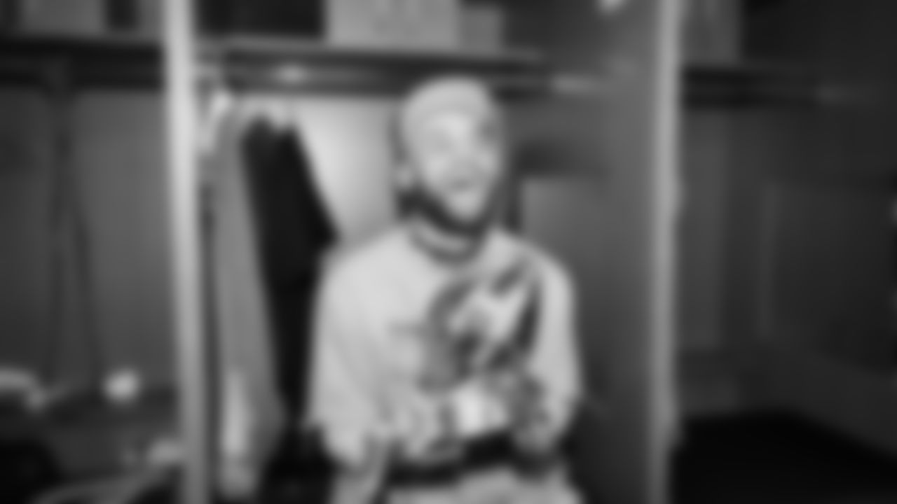 The Seahawks celebrate the 31-27 win vs. the Rams in the NFC Championship on Sunday, January 25, 2026.