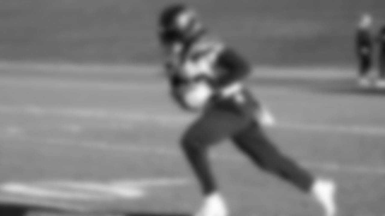 Seahawks wide receiver Rashid Shaheed (22) practiced on Wednesday, December 31, 2025 at the Virginia Mason Athletic Center.