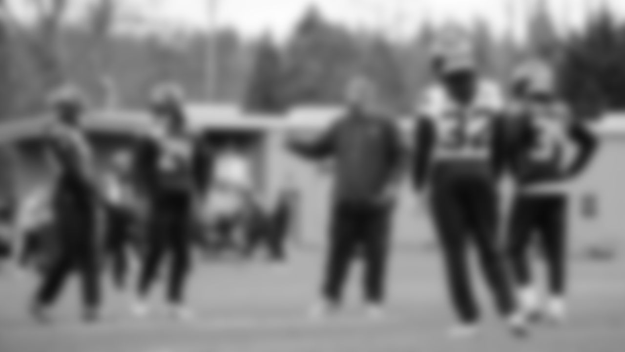 The Seahawks practiced on Tuesday, December, 23, 2025 at the Virginia Mason Athletic Center.