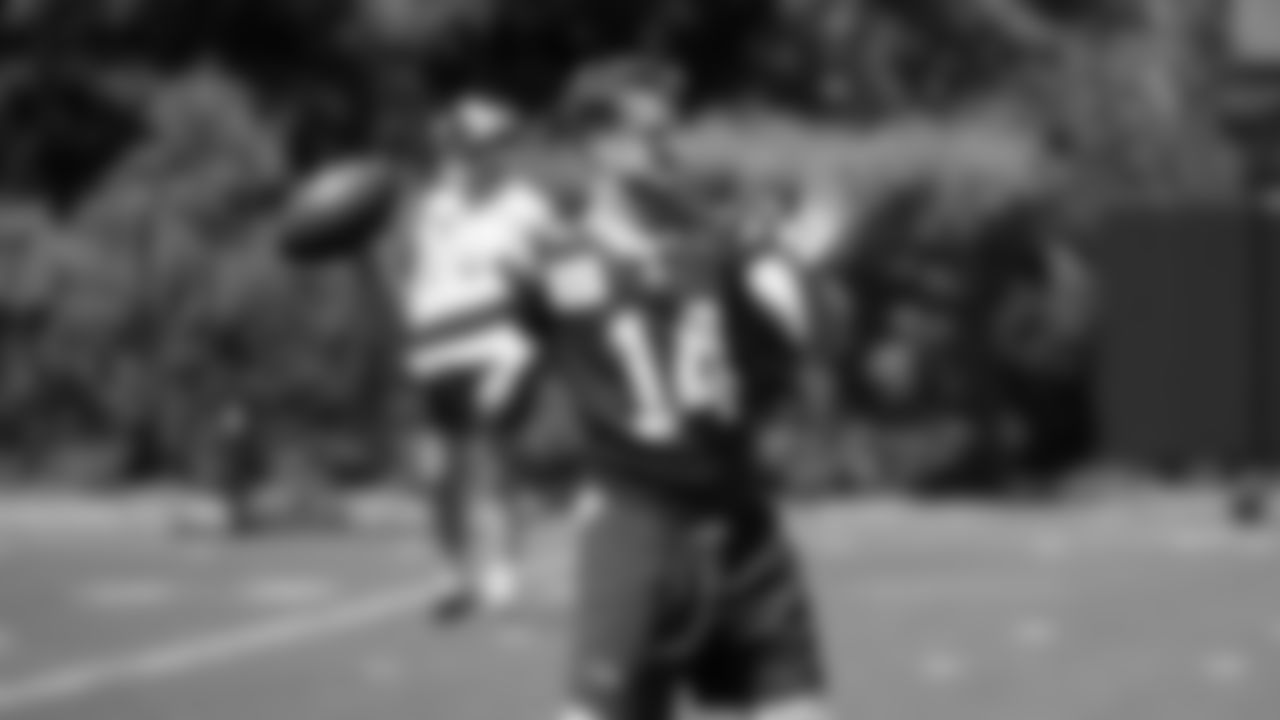 Seahawks quarterback Sam Darnold (14) participated in a workout on day one of minicamp on Tuesday, June 10, 2025 at the Virginia Mason Athletic Center.