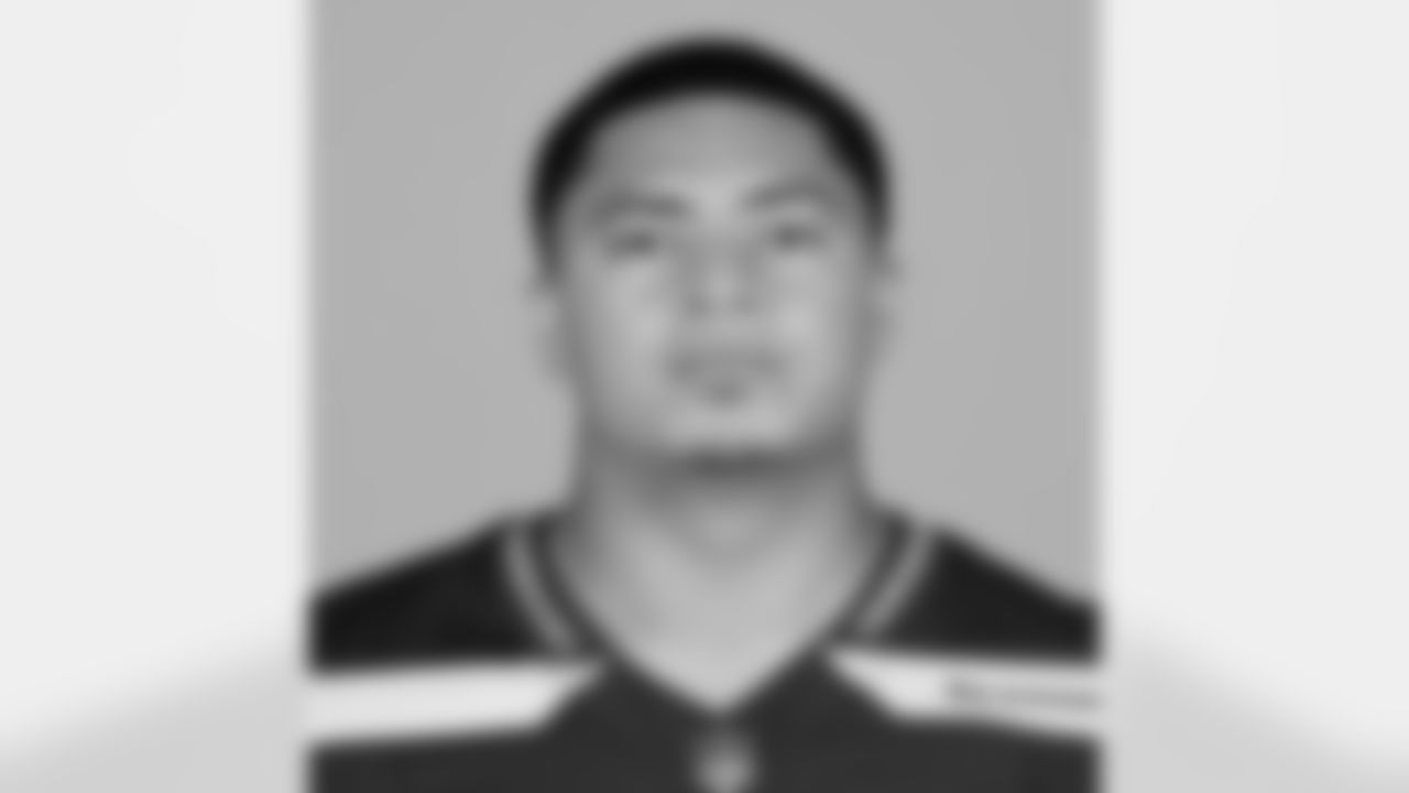 This is a 2025 photo of Sataoa Laumea of the Seattle Seahawks NFL football team. This image reflects the Seattle Seahawks active roster as of June 9, 2025 when this image was taken. (AP Photo)