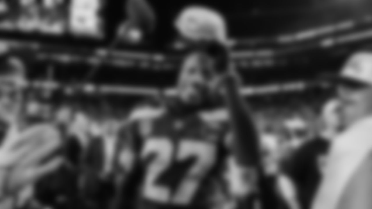 The Seahawks celebrated the 29-13 victory vs. the Patriots in Super Bowl LX.