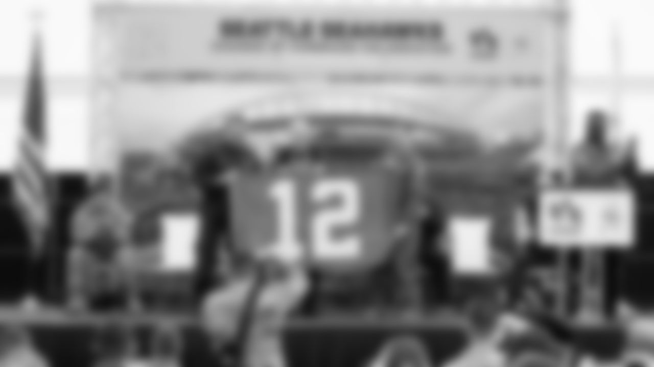 USAA's "Change of Command" event is to celebrate a different military service each year: rotating through the 5 branches -- Army, Airforce, Navy, Coast Guard, Marines.