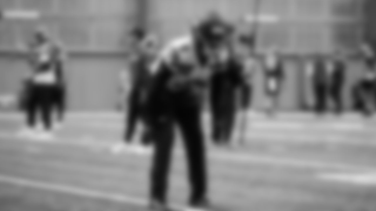 Seahawks safety Coby Bryant (8) practiced on Thursday, November 6, 2025 at the Virginia Mason Athletic Center.