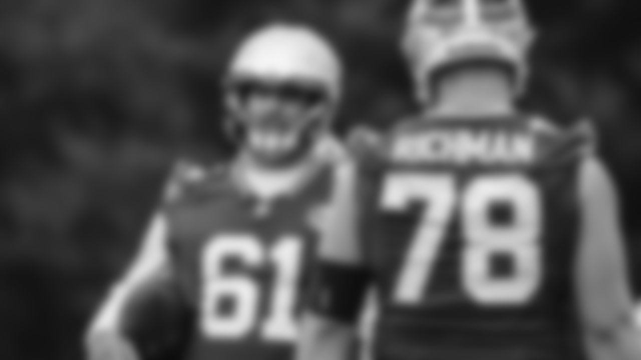 Seahawks center Jalen Sundell (61) practiced on Friday, October 31, 2025 at the Virginia Mason Athletic Center.