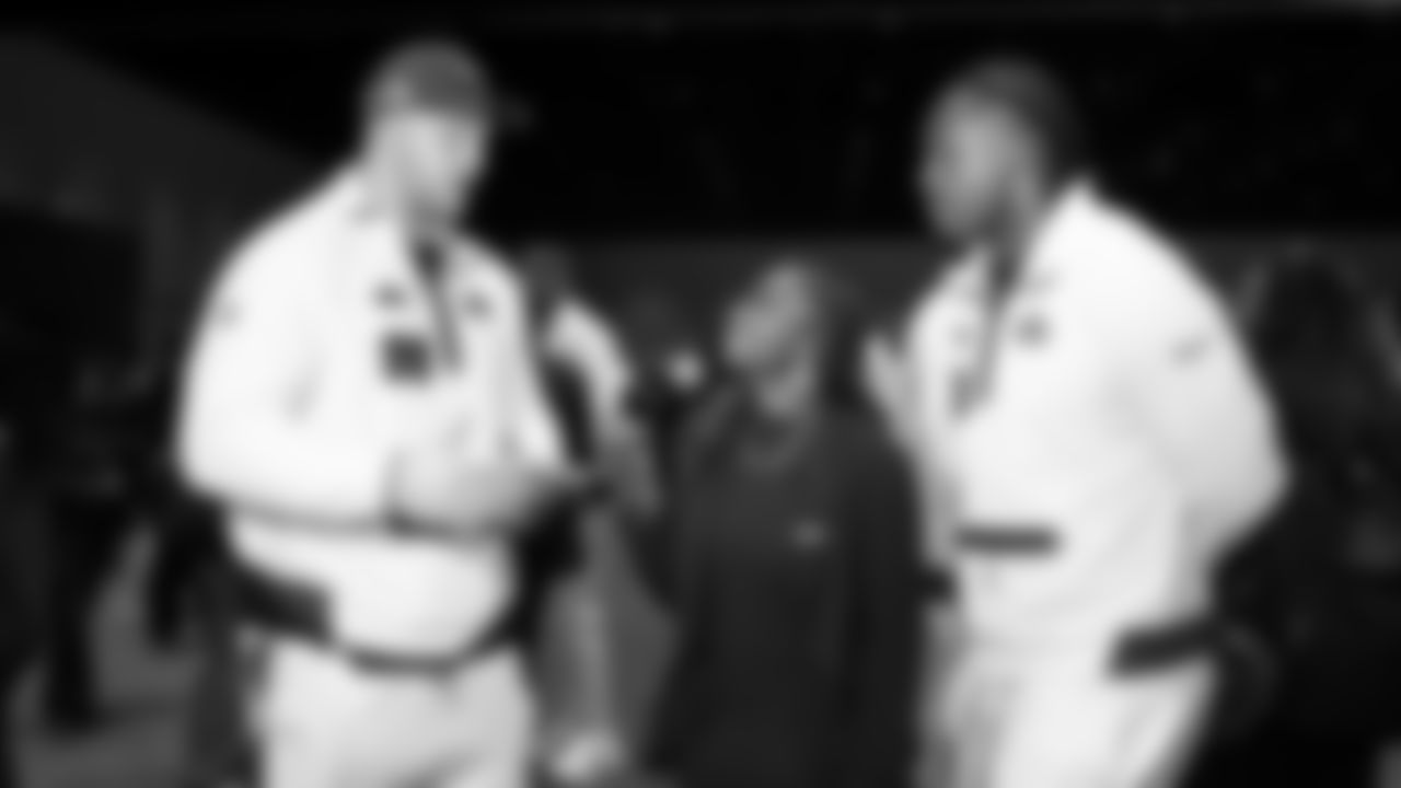 The Seattle Seahawks took part in 'Super Bowl Opening Night' on Monday, February 2 to kickoff Super Bowl LX week in the Bay Area.