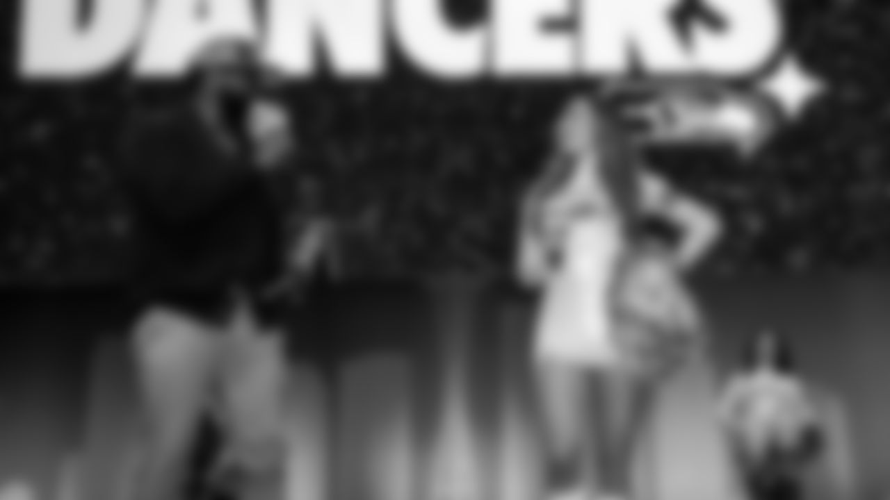 Make sure you catch the Dancer of the Day interview and performance at TMT each game an hour before kickoff!