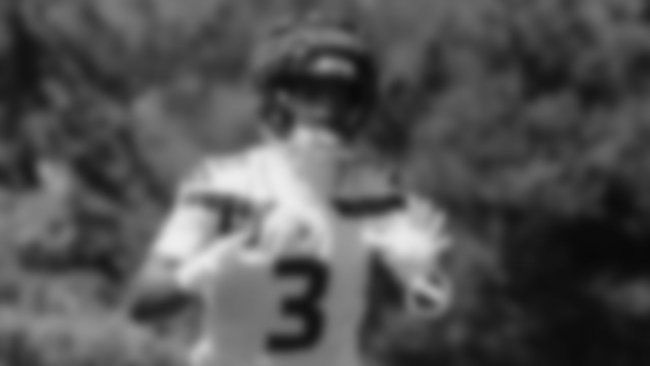 Seahawks safety Nick Emmanwori (3) practiced on day two of training camp on July 24, 2025 at the Virginia Mason Athletic Center.