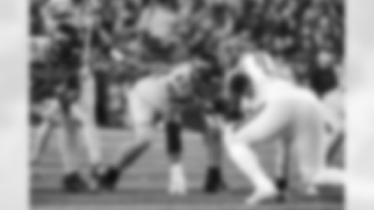 Seahawks guard Sataoa Laumea (63) at the Week 15 matchup against the Green Bay Packers at Lumen Field on Sunday, December 15, 2024.