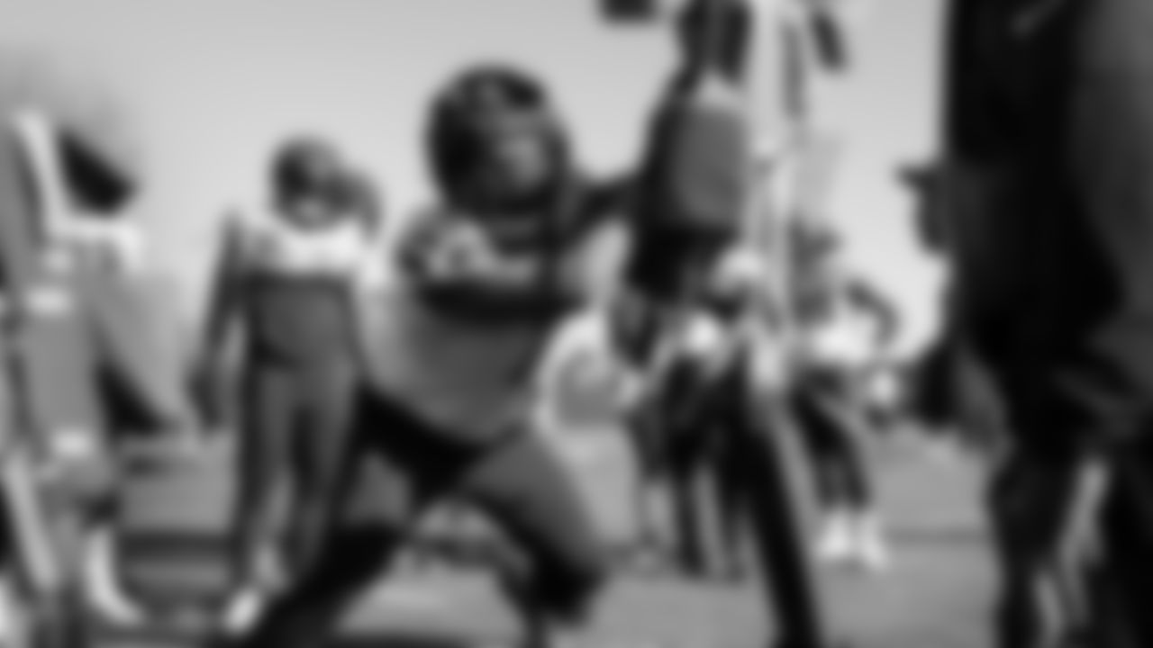 Seahawks linebacker Uchenna Nwosu (7) practiced on Wednesday, February 4, 2026 in San Jose, California.