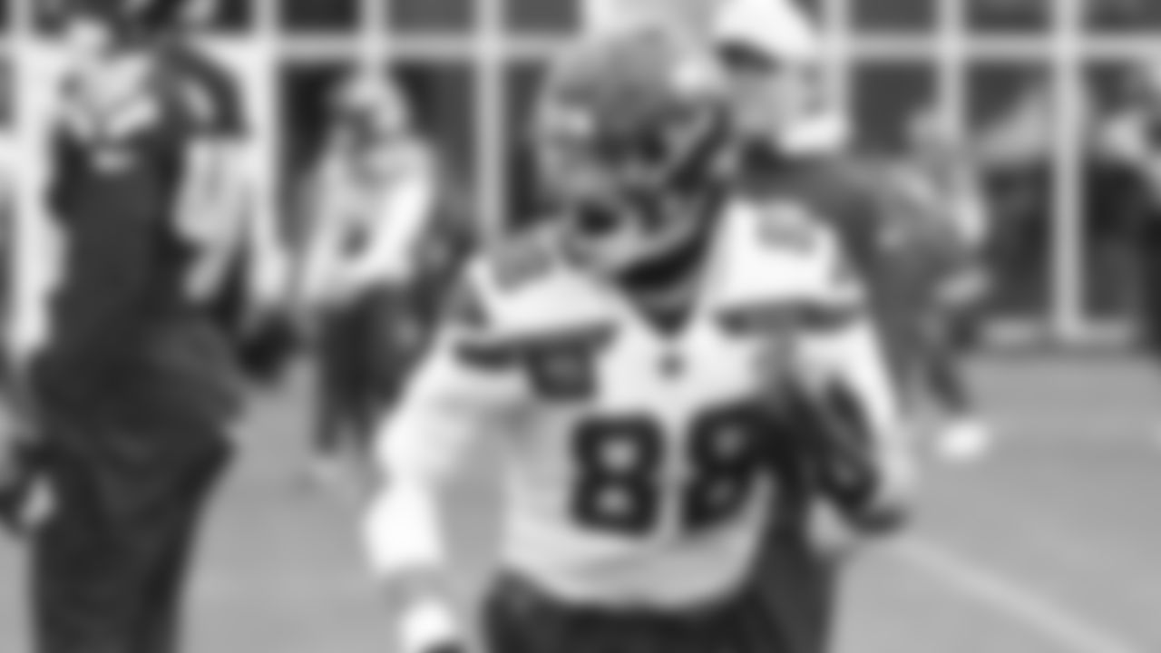 Seahawks tight end AJ Barner (88) practiced on Wednesday, December 24, 2025 at the Virginia Mason Athletic Center.